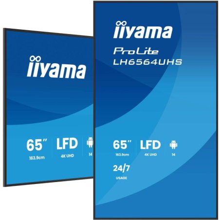 Moniteur 65" IIYAMA LH6564UHS-B1AG