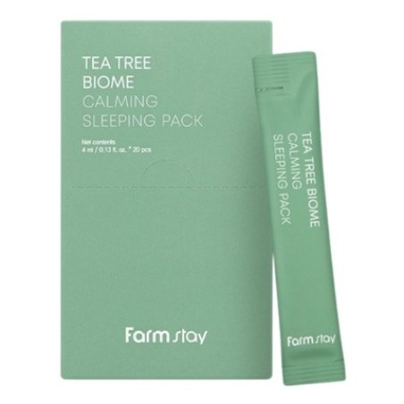 Farmstay Tea Tree Biome Calming Sleeping Pack A Soothing Sleeping Mask For Face Care