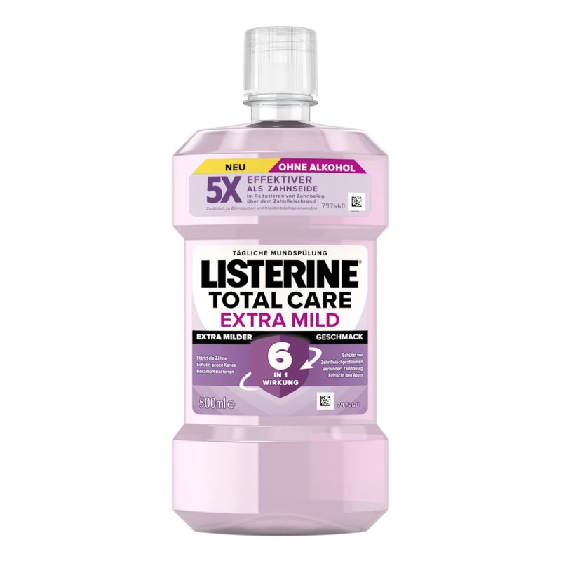 Listerine Total Care Extra Mild Mouthwash Premium