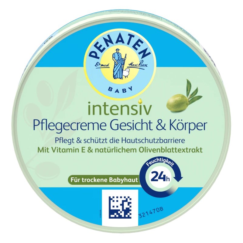 Penaten Baby Intensive Care Cream Face & Body With Olive Leaf Extract