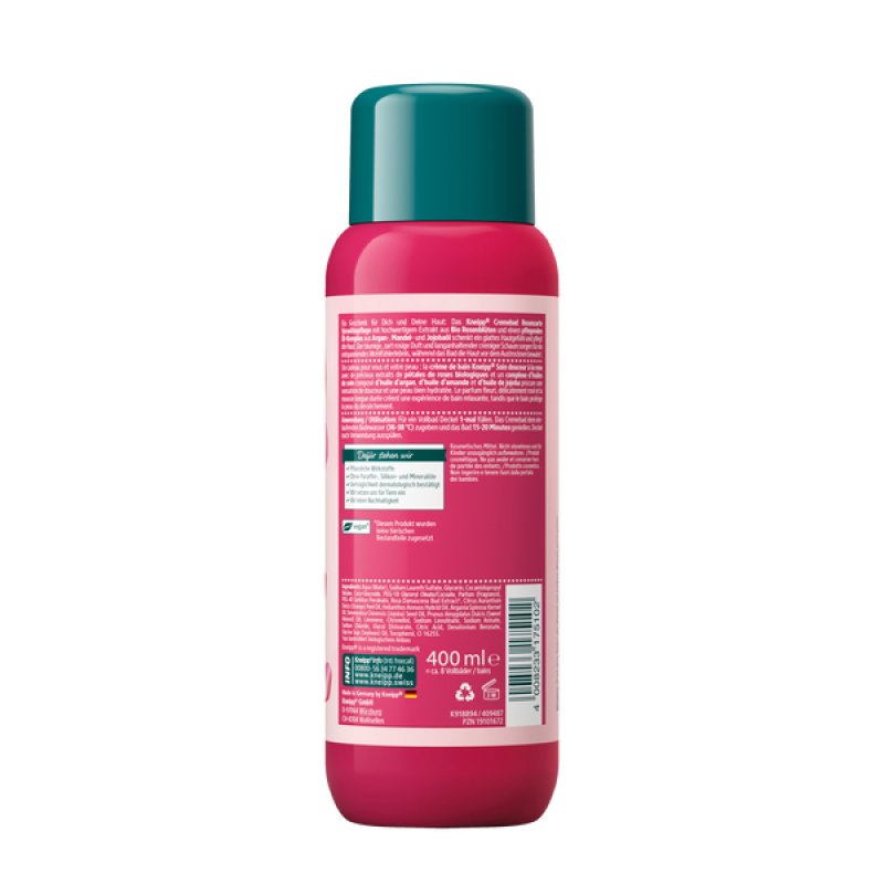 Kneipp 918894 bubble bath & milk Bath milk 400 ml Rose