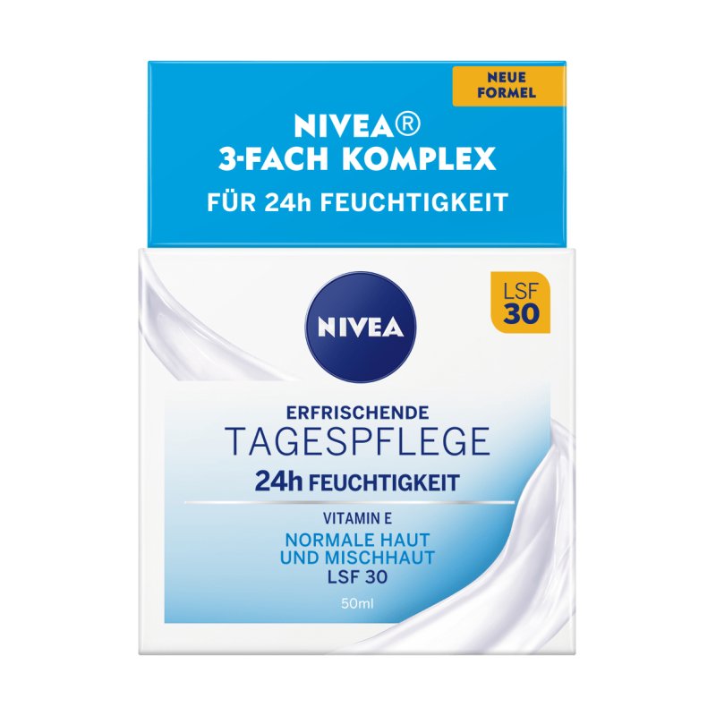 NIVEA Refreshing Day Care 24h Moisture SPF30 Day & night cream Face 50 ml