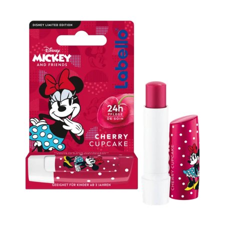 Labello Disney Minnie Cherry Cupcake lip balm & scrub Women 4.8 g