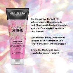 John Frieda Brilliant Shine Colour Shine Conditioner 250ml