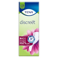Tena Discreet Ultra Mini Plus Adult Incontinence Pads