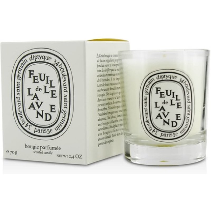 Diptyque Scented Candle - Feuille De Lavande Lavender Leaf 70g/2.4oz