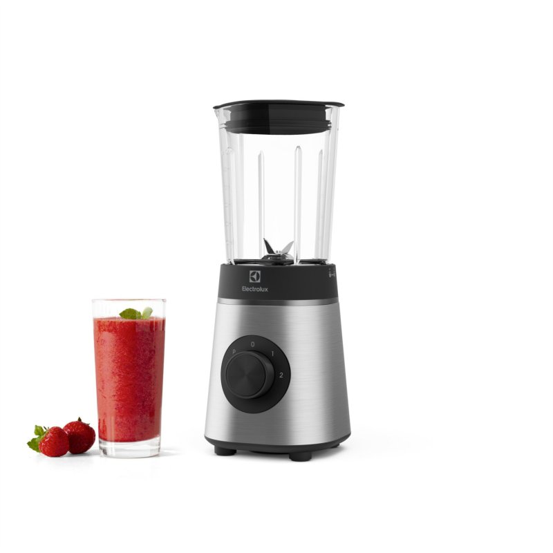 Electrolux E4CB1-6ST 1 L Tabletop blender 350 W Black Stainless steel Transparent