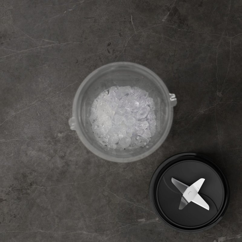 Electrolux E4CB1-6ST 1 L Tabletop blender 350 W Black Stainless steel Transparent