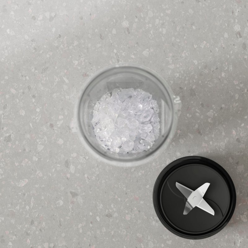 Electrolux E4CB1-6ST 1 L Tabletop blender 350 W Black Stainless steel Transparent