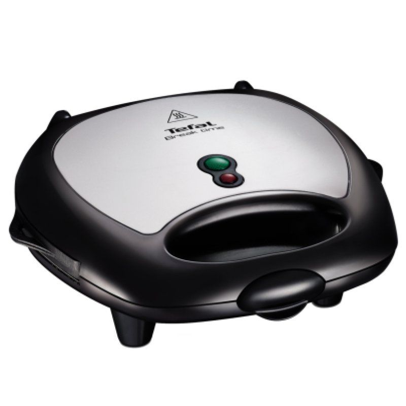 Tefal Break Time SW6148 gaufrier et appareil à croque-monsieur Noir, Gris