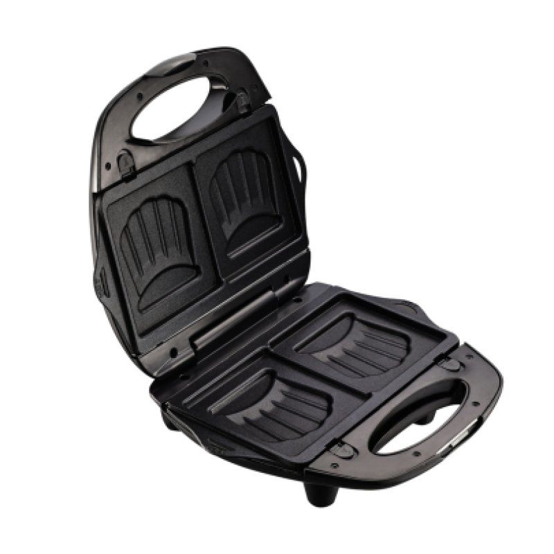 Tefal Break Time SW6148 gaufrier et appareil à croque-monsieur Noir, Gris