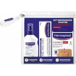 Hansaplast Promo Kit For Wound Care - Includes 100ml Elastic Spray And 50g Cream