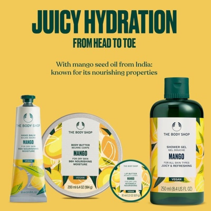 The Body Shop Mango Collection Christmas Gift Set Shower Gel 250ml