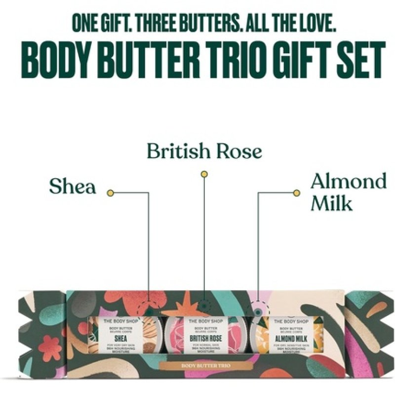 The Body Shop Body Butter Trio Gift Set 3x 50ml