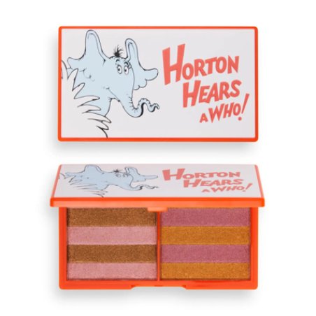 Revolution x Dr. Seuss Horton Hears A Who Face Palette Highlighter Vegan