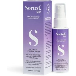 Sorted Skin Intimate Hygiene Spray Instant Relief from Itching and Soreness PH Balanced Formula for All Genders