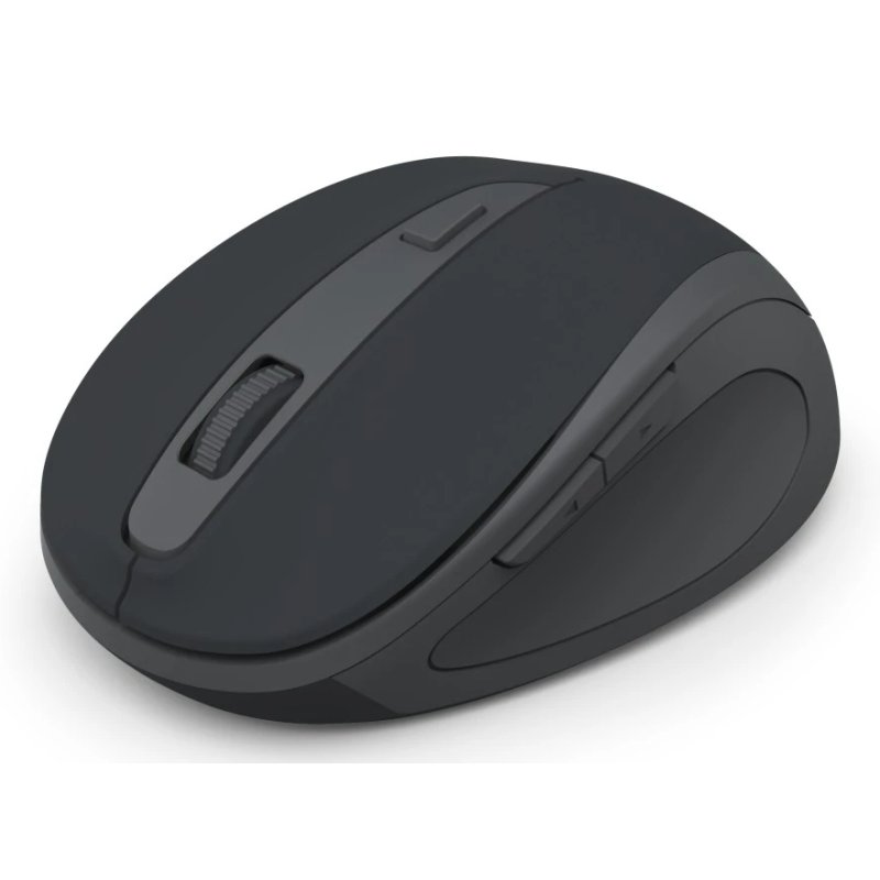 Hama WM-400 Compact Wireless Optical Mouse, 6 Buttons, 800-1600 DPI, Black