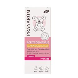 Pranarom Pranabb Organic Sweet Almonds 30ml Neutral Standard Almond Massage Oil