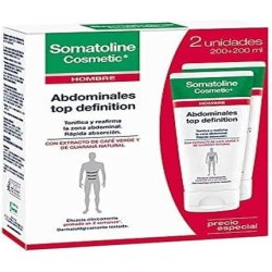 Somatoline Men's Abdominal Treatment Top Definition Sport Cool 400ml - Pack of 2
