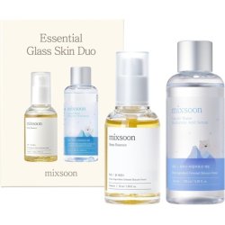 Mixsoon Essential Glass Skin Duo Exfoliating Bean Essence Hydrating Glacier