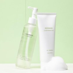 Mixsoon Double Cleansing Set Nourishing Bean Cleansing Oil and Hydrating Centella