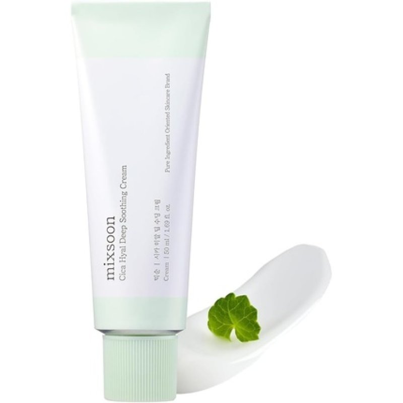 Mixsoon Cica Hyal Deep Soothing Cream Intensive Hydration and Soothing Care