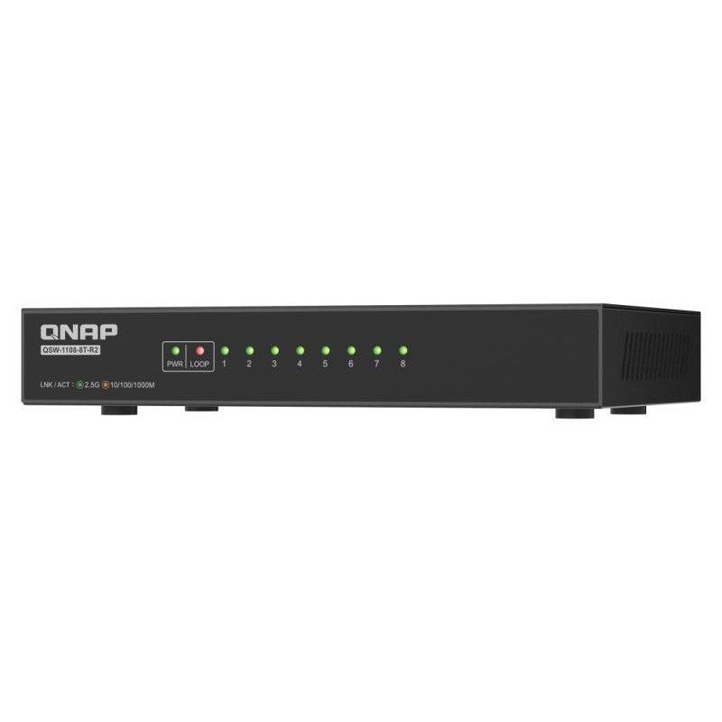 QSW-1108-8T-R2 8 port 2.5Gbps auto nego