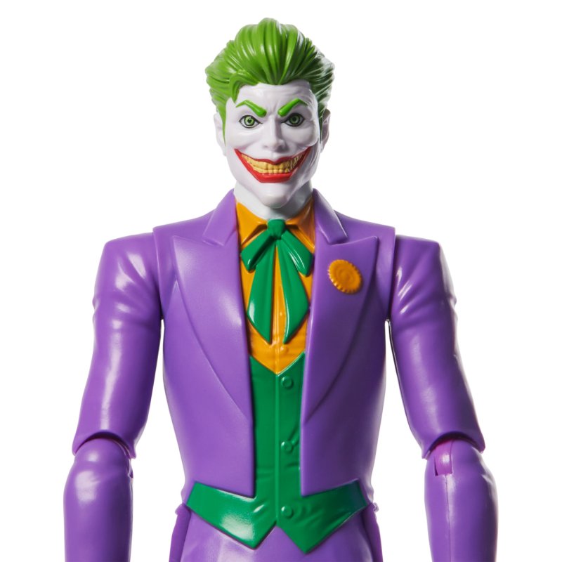 DC Comics Batman 12-Inch The Joker Action Figure, Kids Toys for Boys and Girls Ages 3 and up