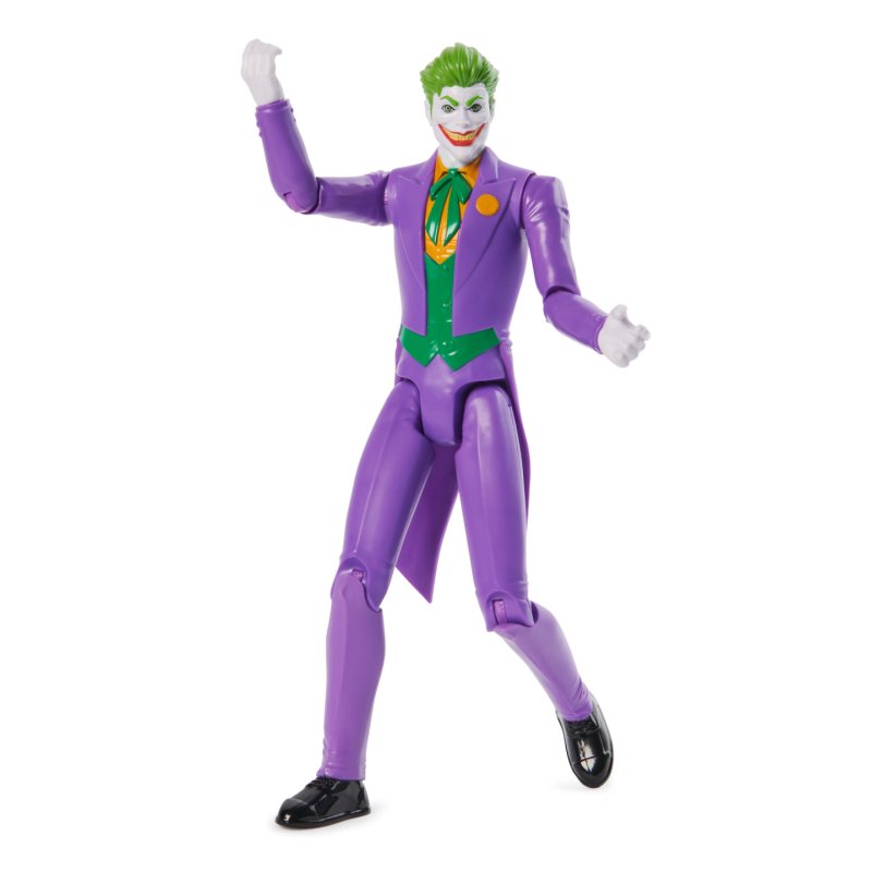 DC Comics Batman 12-Inch The Joker Action Figure, Kids Toys for Boys and Girls Ages 3 and up