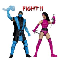 Mortal Kombat Klassics - Sub-Zero vs Mileena (2 Pack)