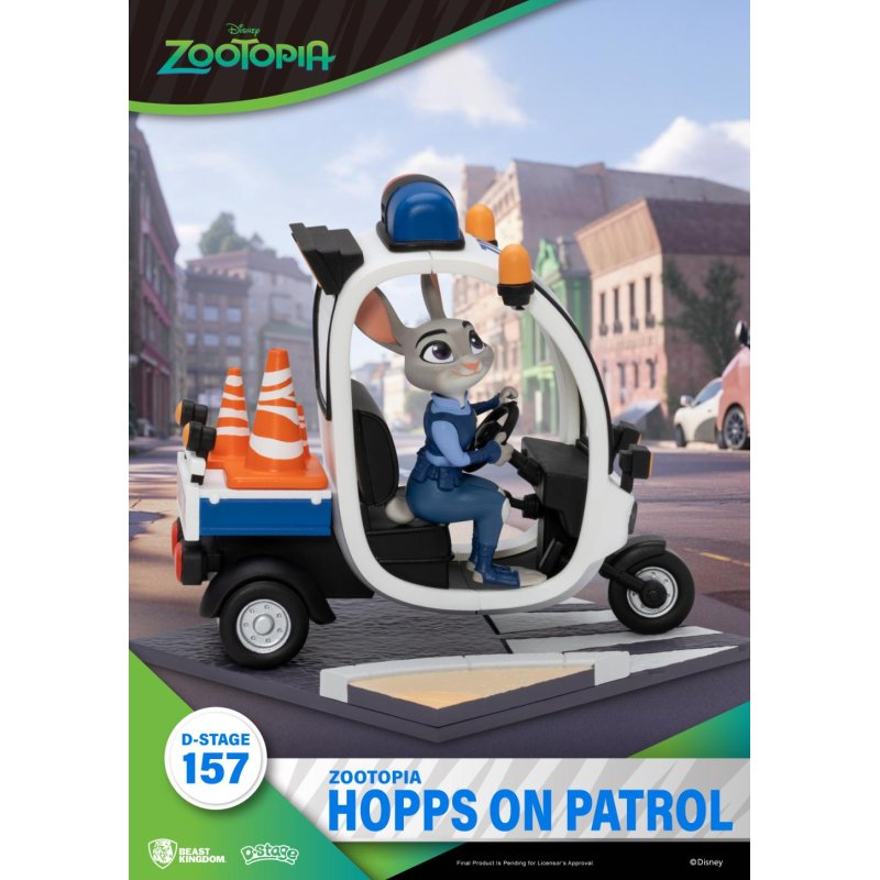 ZOOTOPIE 2 - Hopps on Patrol - Diorama D-Stage 11.2cm