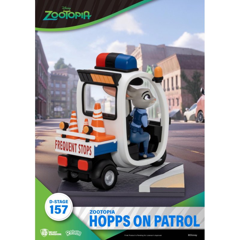 ZOOTOPIE 2 - Hopps on Patrol - Diorama D-Stage 11.2cm