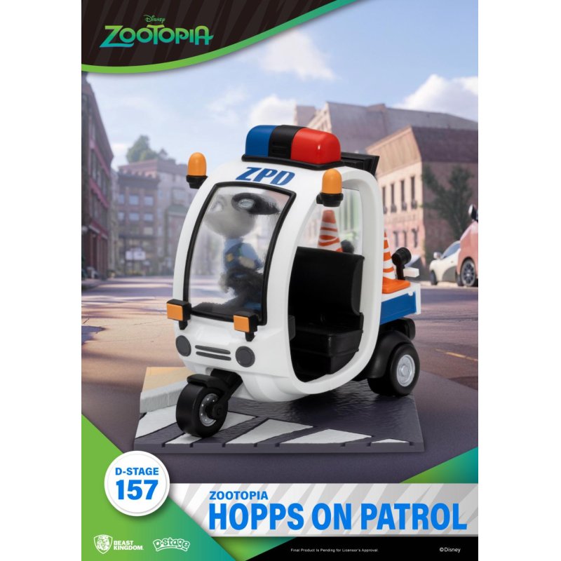ZOOTOPIE 2 - Hopps on Patrol - Diorama D-Stage 11.2cm
