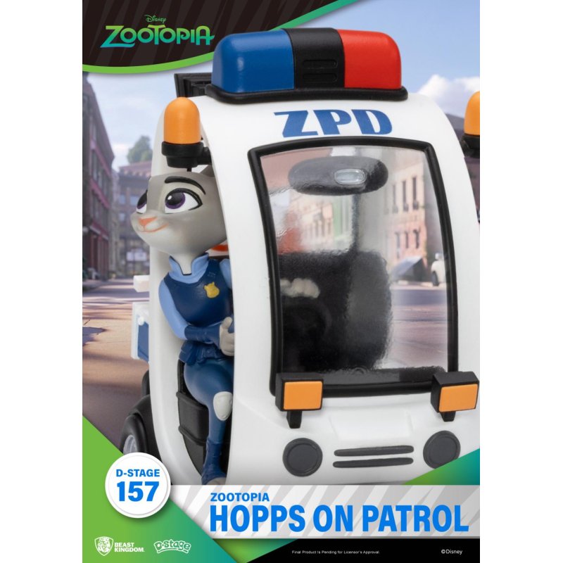 ZOOTOPIE 2 - Hopps on Patrol - Diorama D-Stage 11.2cm