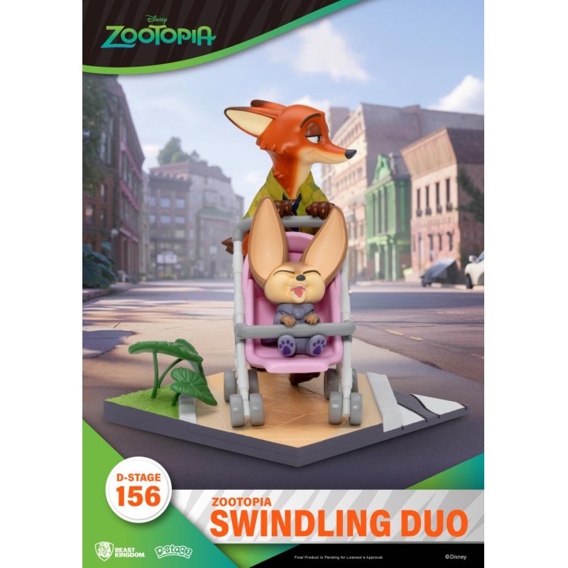 ZOOTOPIE 2 - Swindling Duo - Diorama D-Stage 12.2cm