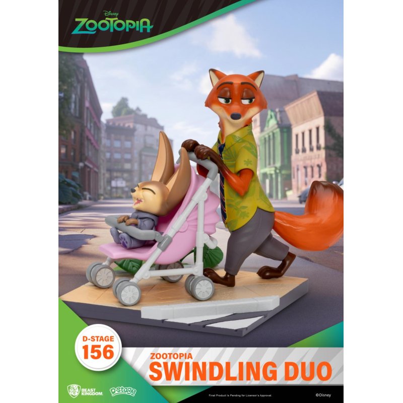 ZOOTOPIE 2 - Swindling Duo - Diorama D-Stage 12.2cm
