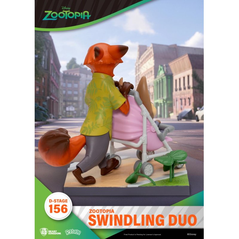 ZOOTOPIE 2 - Swindling Duo - Diorama D-Stage 12.2cm