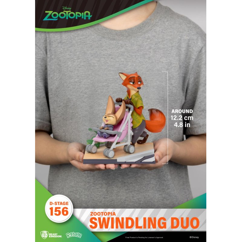 ZOOTOPIE 2 - Swindling Duo - Diorama D-Stage 12.2cm