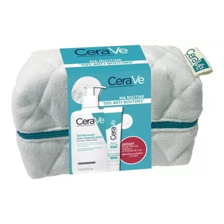 Cerave Antiimperfections Cleansing Gel 236 Ml Concentrated Antiimperfections Treatment 40 Ml