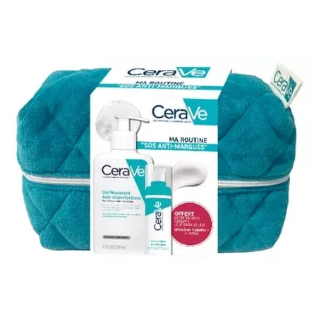 Cerave Antiimperfections Cleansing Gel 236 Ml Retinol Antimarks Serum 30 Ml