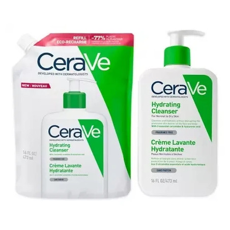 Cerave Moisturizing Cleansing Cream 473 Ml Ecorefill 473 Ml