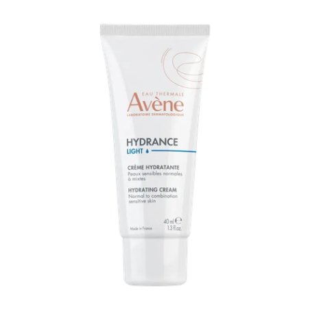 Avne Hydrance Light Moisturizing Cream 40 Ml Hydrating Cream For Sensitive Skin
