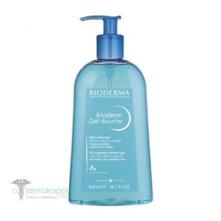Bioderma Atoderm Shower Gel 500ml Gentle Cleansing For Dry Skin