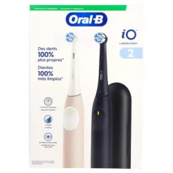 Oralb Io Laboratory 2 Duo Of Rechargeable Toothbrushes Accessories