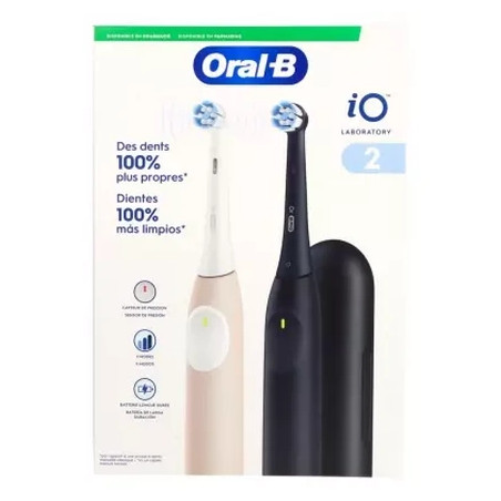 Oralb Io Laboratory 2 Duo Of Rechargeable Toothbrushes Accessories