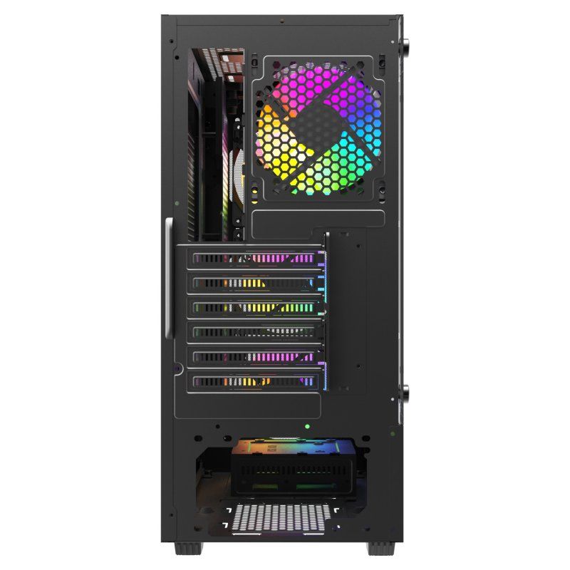 Savio Noctis Flow RGB Cube Noir