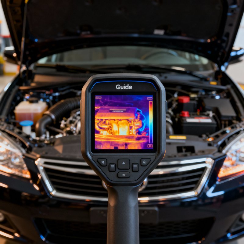 Guide Sensmart E4 caméra d'imagerie thermique Graphite 640 x 480 pixels Écran integré LCD