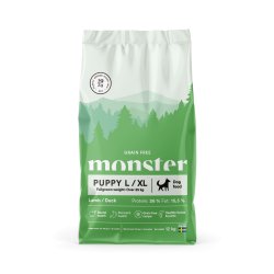 Monster Pet Food - Dog Grain Free Puppy L/XL Lamb/Duck - 12 kg