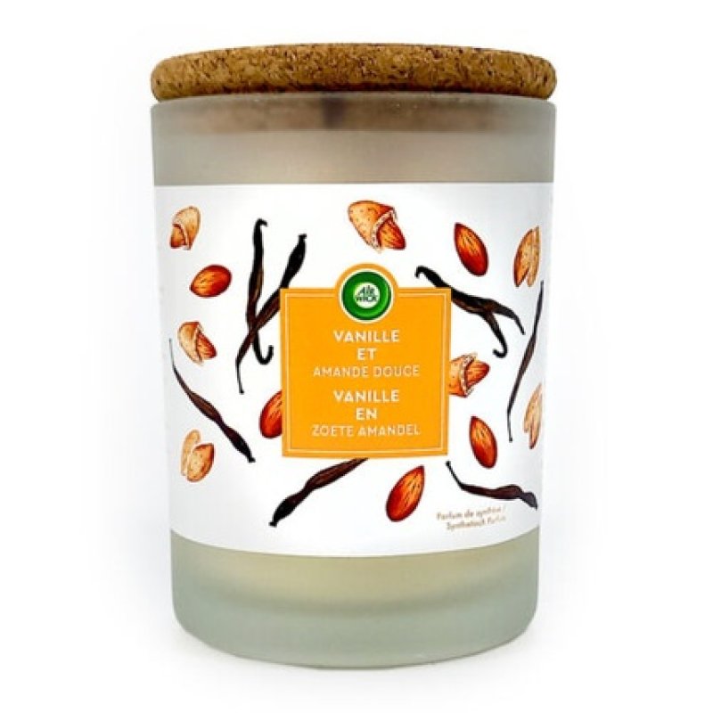 Air Wick Scented Candle Vanilla Blossom Almond 185g