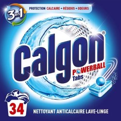 Calgon Express Ball 17 Anti-Limescale Tablets for Washing Machines